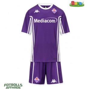 Fiorentina Hemmaställ Barn 2025-26 Kortärmad (+ Korta byxor)